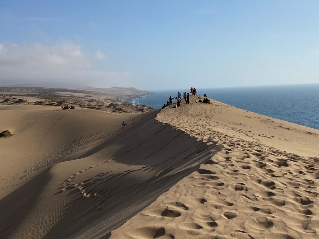 Timlalin Dunes at Sunset private day trip from Taghazout with Chiwash